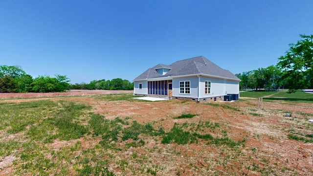 1150 Parsons Rd, Christiana, TN 37037 - rear view of house with a lawn, crawl space, and a patio area