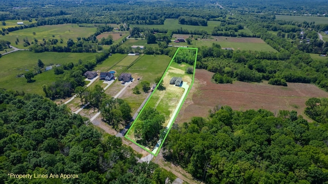 1150 Parsons Rd, Christiana, TN 37037 - drone / aerial view featuring a rural view