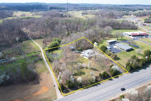 3839 Cleveland Hwy, Dalton, GA 30721 - view of property location with property boundaries highlighted