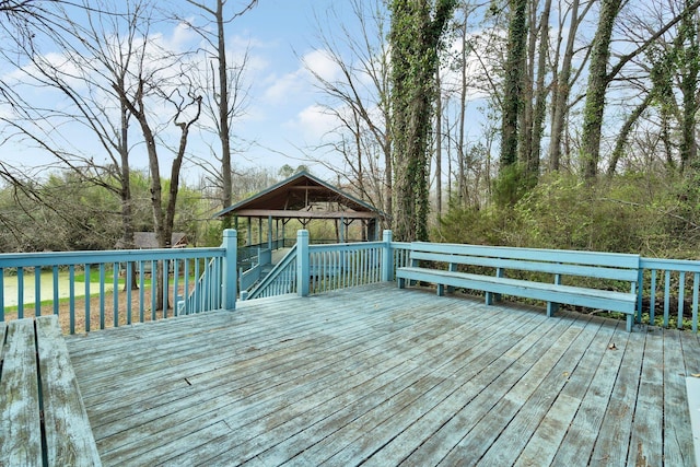 3839 Cleveland Hwy, Dalton, GA 30721 - wooden terrace with a gazebo