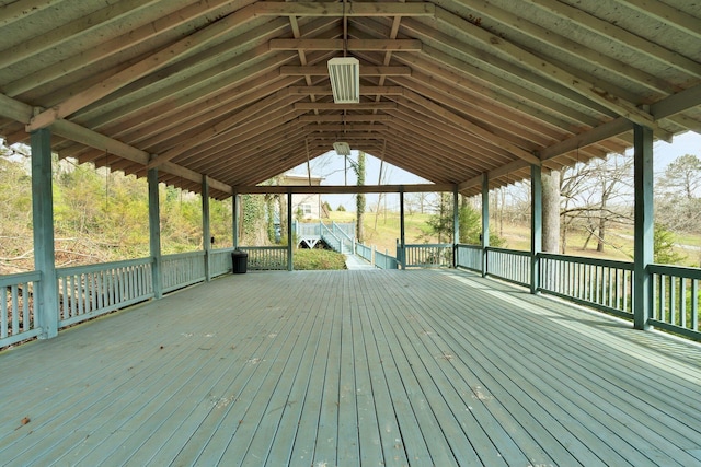 3839 Cleveland Hwy, Dalton, GA 30721 - view of wooden deck