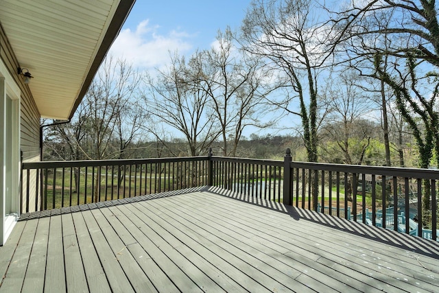 3839 Cleveland Hwy, Dalton, GA 30721 - deck with a swimming pool