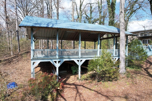3839 Cleveland Hwy, Dalton, GA 30721 - exterior space with a gazebo