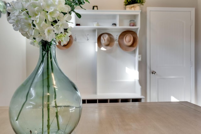 view of mudroom