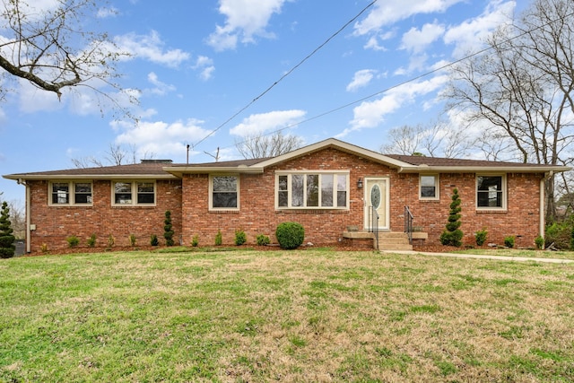 905 Crownhill Dr, Nashville, TN 37217 - ranch-style house featuring brick siding and a front lawn
