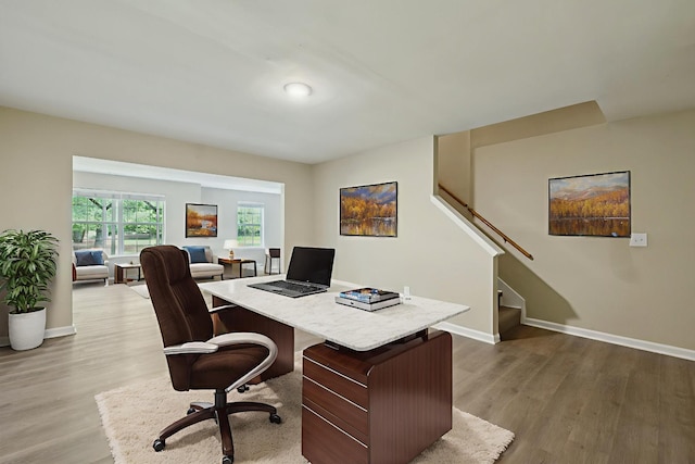 2300 Devonshire Dr, Old Hickory, TN 37138 - office space with light wood-style flooring and baseboards