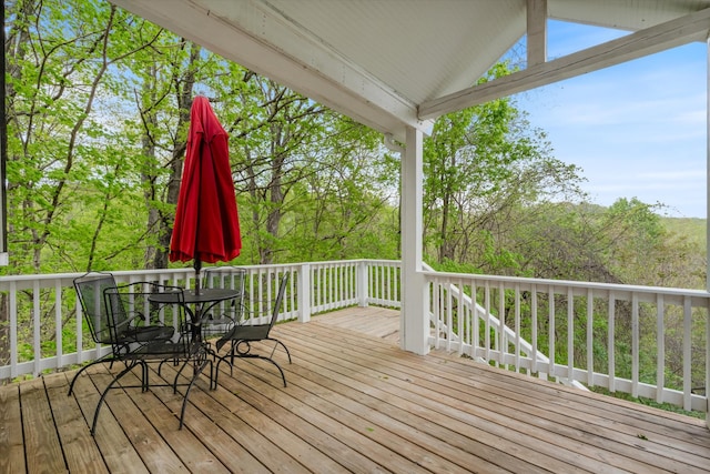 5960 Lickton Pike, Goodlettsville, TN 37072 - deck featuring outdoor dining space