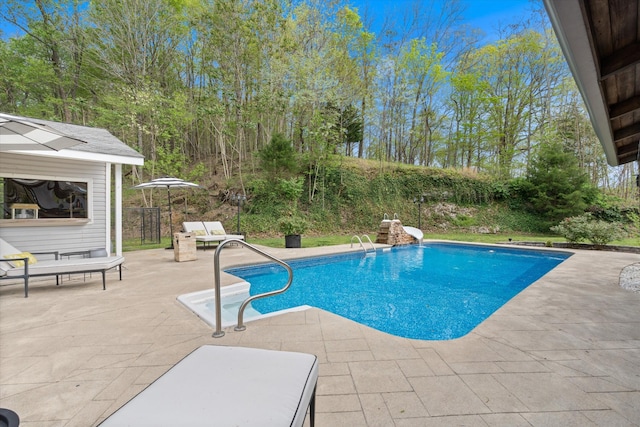 5960 Lickton Pike, Goodlettsville, TN 37072 - outdoor pool featuring a patio