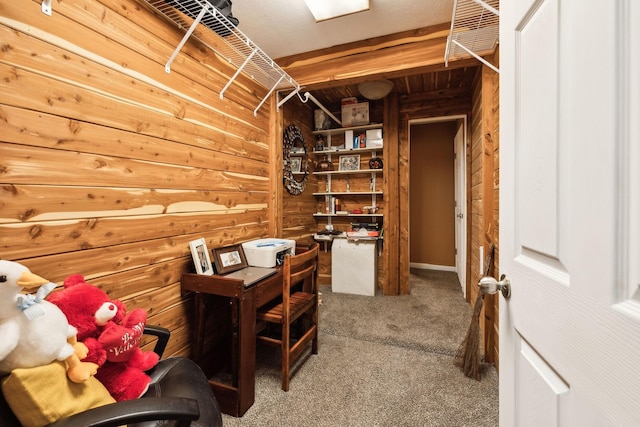 12817 Lascassas Pike, Milton, TN 37118 - interior space featuring wood walls