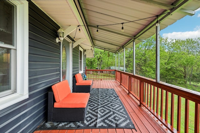 12817 Lascassas Pike, Milton, TN 37118 - view of deck