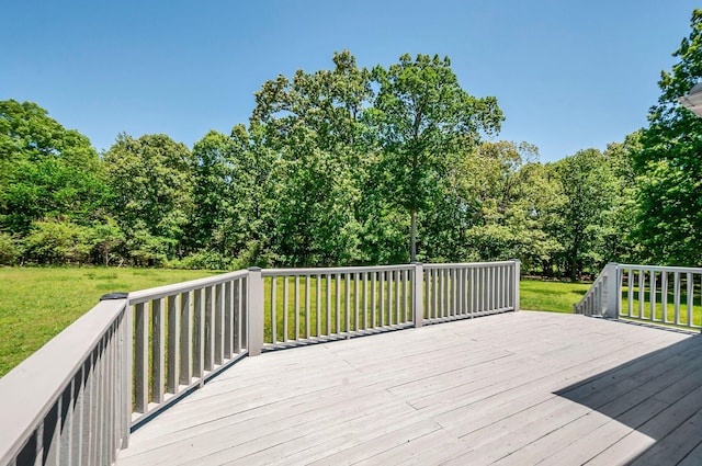 1031 Laurel Hill Dr, Dickson, TN 37055 - wooden deck with a yard
