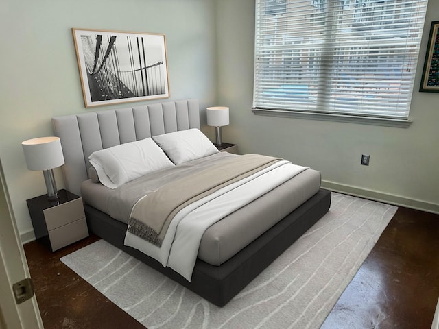 3000 Vanderbilt Pl Unit 118, Nashville, TN 37212 - bedroom with baseboards and concrete floors