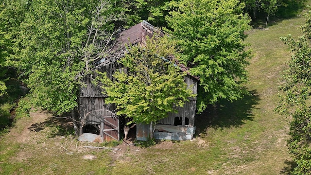 drone / aerial view