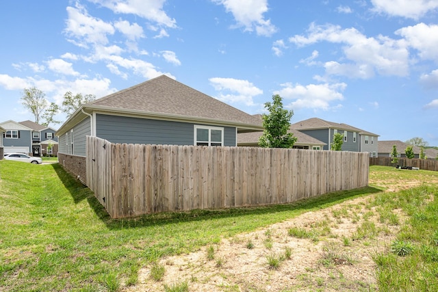exterior space featuring fence