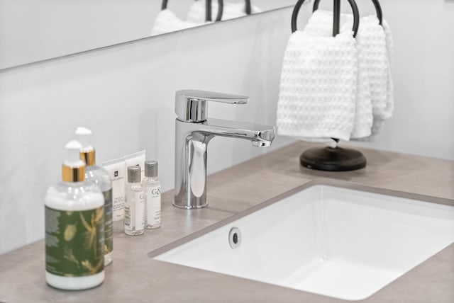 room details with a sink