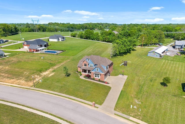 1005 Felts Dr, Clarksville, TN 37043 - drone / aerial view