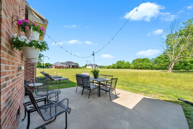 1005 Felts Dr, Clarksville, TN 37043 - view of patio / terrace featuring outdoor dining area