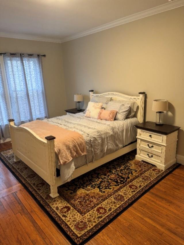 500 Brown St, Celina, TN 38551 - bedroom featuring ornamental molding, wood finished floors, and baseboards