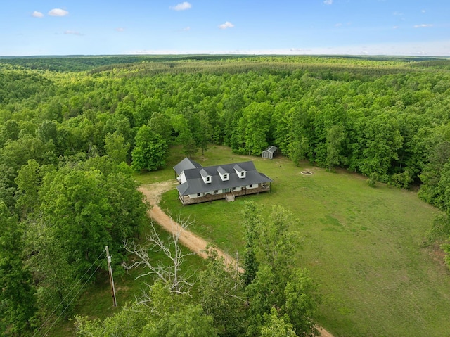 790 Noah Dr, Hohenwald, TN 38462 - drone / aerial view featuring a view of trees