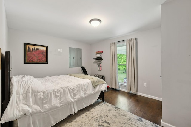 790 Noah Dr, Hohenwald, TN 38462 - bedroom featuring baseboards and dark wood finished floors