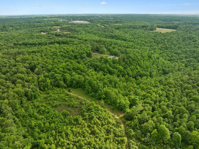 790 Noah Dr, Hohenwald, TN 38462 - drone / aerial view featuring a forest view