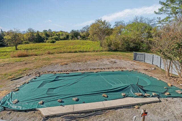584 Lancaster Hwy, Hickman, TN 38567 - view of swimming pool featuring fence