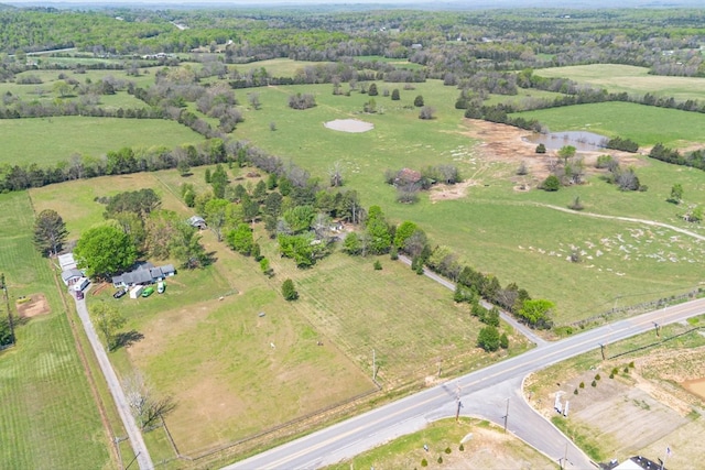 1712 Franklin Pike, Lewisburg, TN 37091 - bird's eye view featuring a rural view