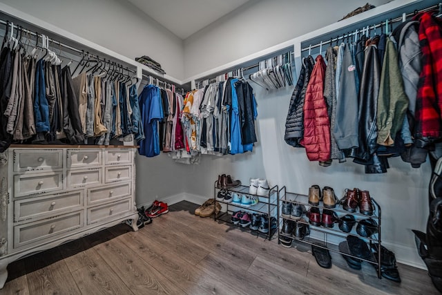 1055 Inez Dr, Smyrna, TN 37167 - walk in closet featuring dark wood finished floors