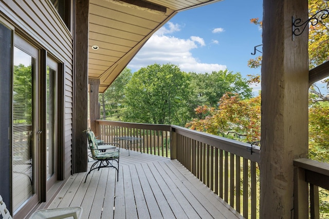 1314 Huntington Dr, Columbia, TN 38401 - view of wooden terrace