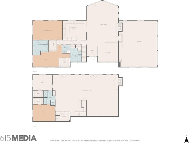 1314 Huntington Dr, Columbia, TN 38401 - floor plan