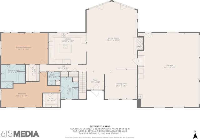 1314 Huntington Dr, Columbia, TN 38401 - view of layout
