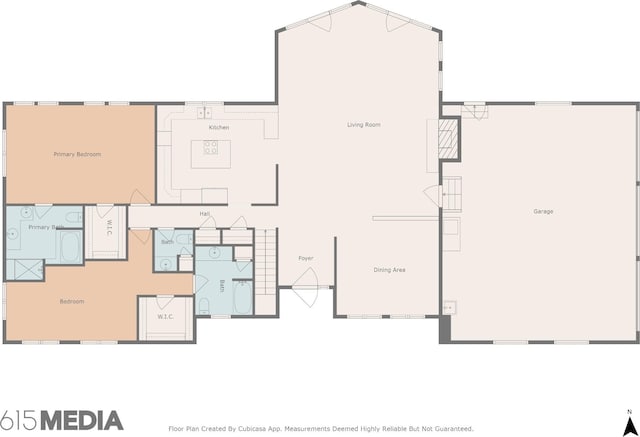 1314 Huntington Dr, Columbia, TN 38401 - floor plan