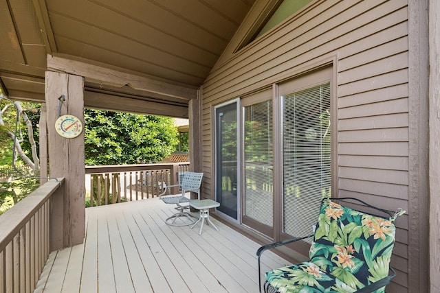 1314 Huntington Dr, Columbia, TN 38401 - view of wooden deck