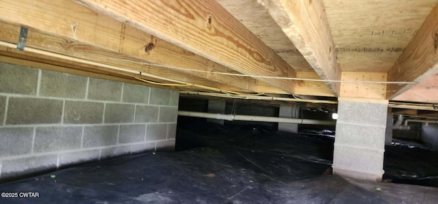 85 Neshova Ln, Henderson, TN 38340 - details with concrete block wall