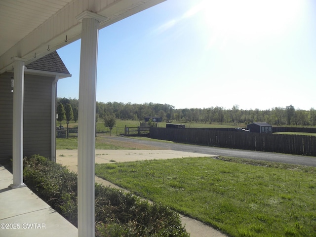 85 Neshova Ln, Henderson, TN 38340 - view of yard featuring fence