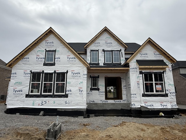 view of property in mid-construction