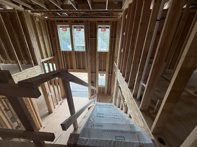interior space with plenty of natural light