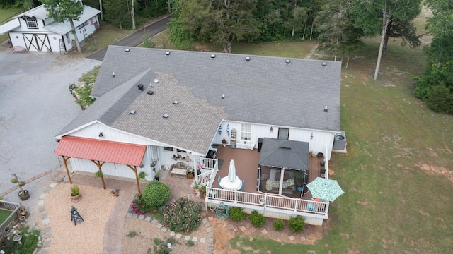 bird's eye view