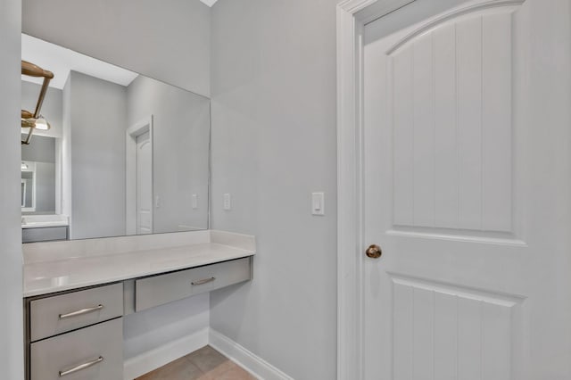 4284 Stone Hall Blvd, Hermitage, TN 37076 - bathroom with baseboards and vanity