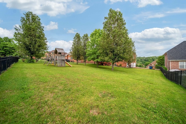 116 N Wynridge Way, Goodlettsville, TN 37072 - view of yard with a playground