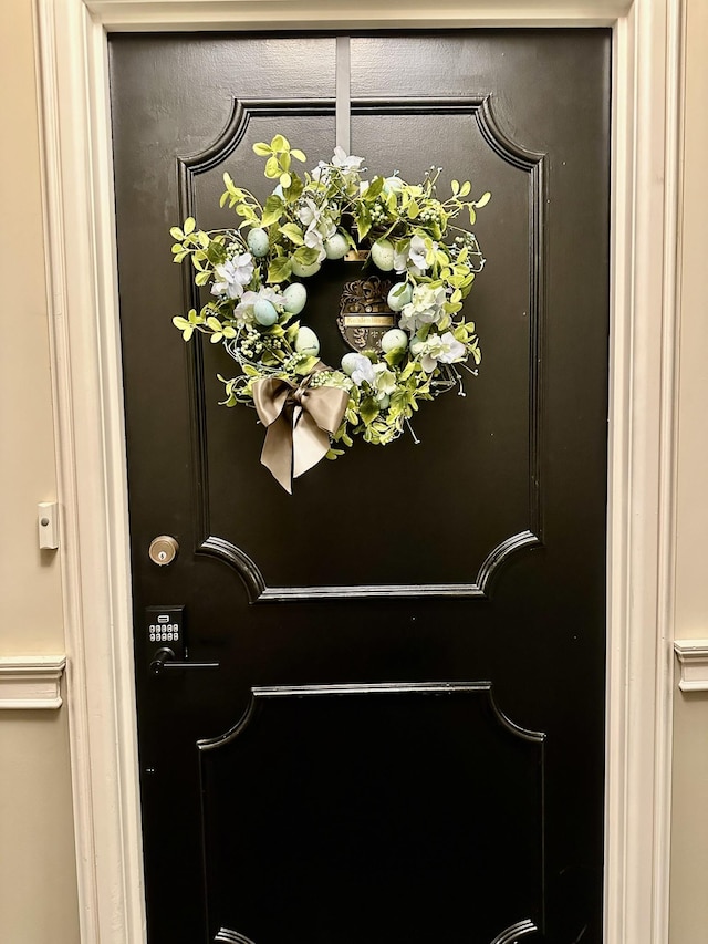 view of room details