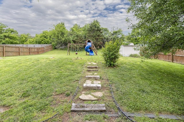 1137 Stillwood Dr, Clarksville, TN 37042 - view of yard with a playground