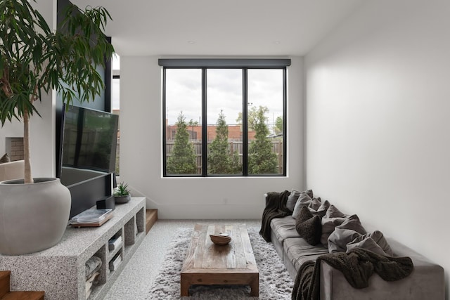 view of living area