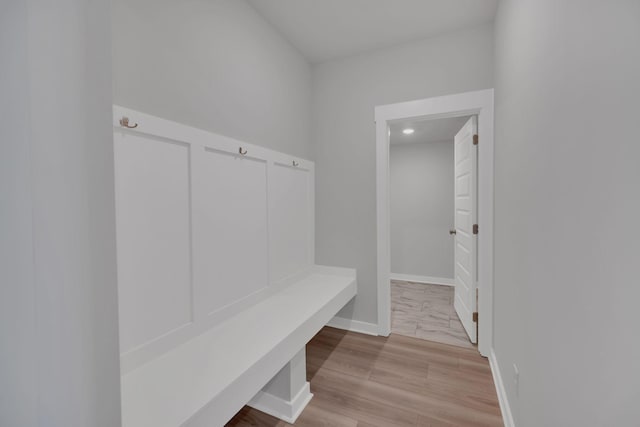 view of mudroom