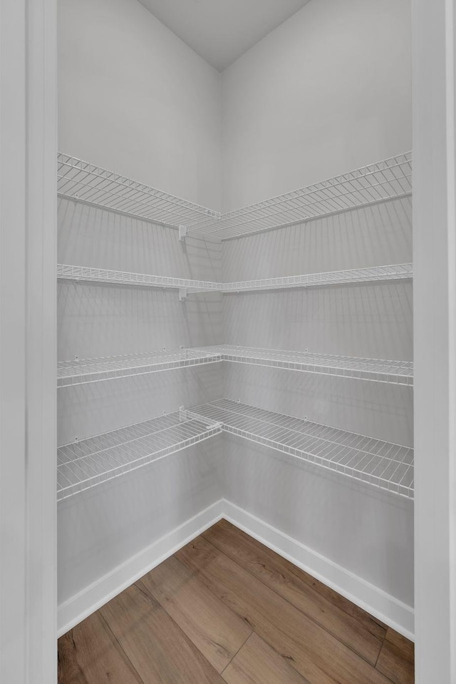 view of pantry