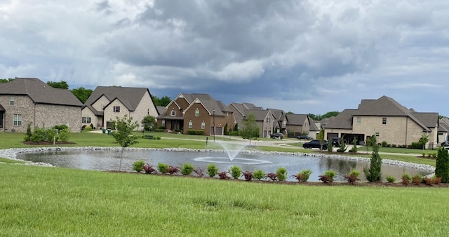 7008 Grackle Ct, Spring Hill, TN 37174 - view of water feature featuring a residential view