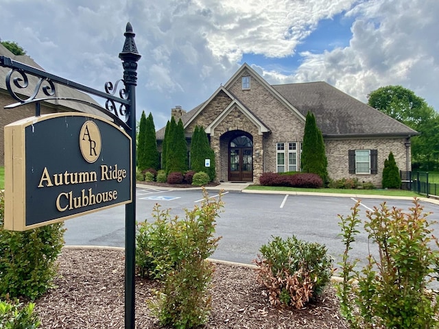 7008 Grackle Ct, Spring Hill, TN 37174 - exterior space with french doors