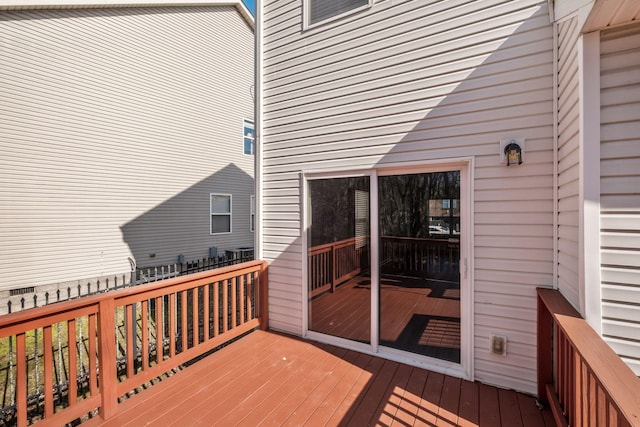 view of deck