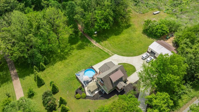 1545 Gravel Hill Rd, Columbia, TN 38401 - birds eye view of property