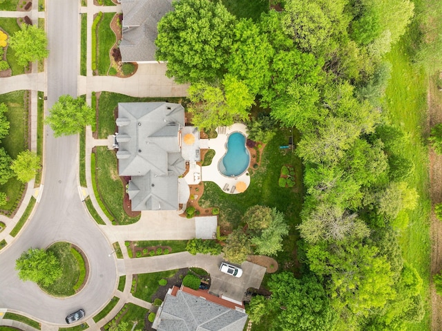 aerial view